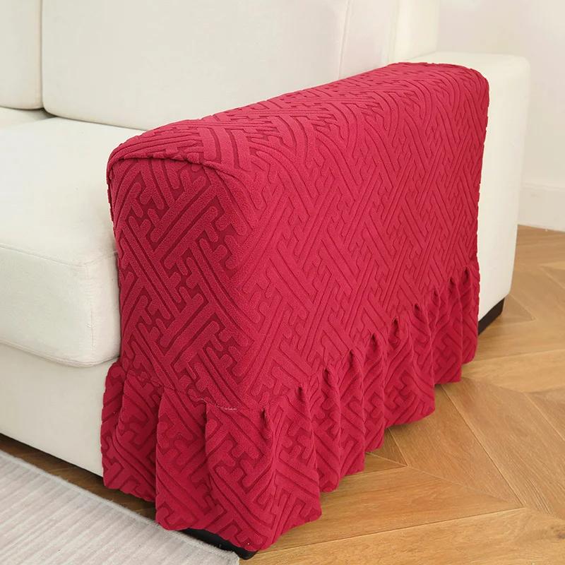 Armrest Covers Thickened Non-Slip Sofa Armrest Protector Universal Soft Warm Furniture Protector for Chair Sofa Couches Recliner