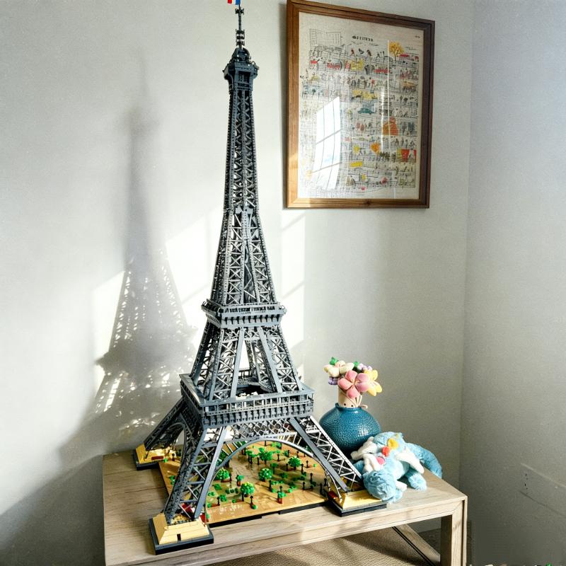 2026 New 10001pcs PARIS World Renowned Landmarks 10307 Eiffel Tower Building Block Model Toys Kit For Festival Birthday Gifts