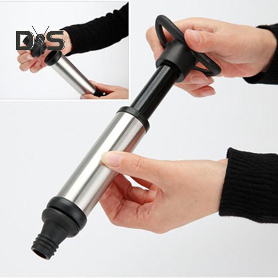 Вакуумный насос для сохранения вина с 4 пробками, укупорщик бутылок, набор из нержавеющей стали для сохранения свежести вина