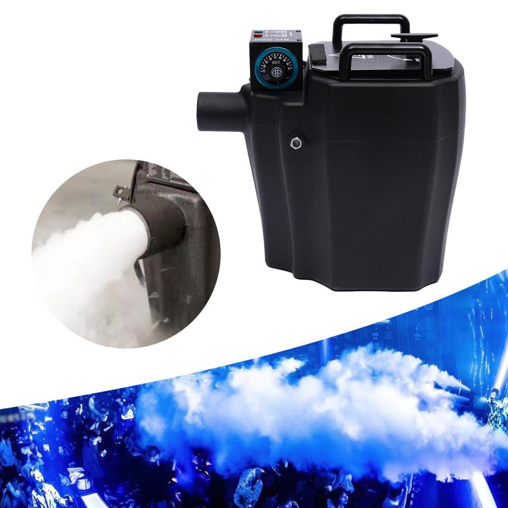 3500W DJ Stage Effect Dry Ice Machine Wedding Party Low Smoke Machine Portable Performance Event Smoke Machine