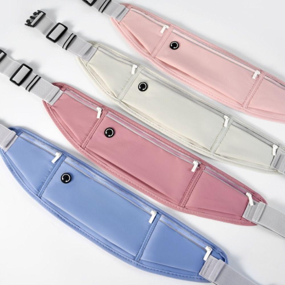 Трехсекционные сумки на пояс для бега, дышащая спортивная сумка для телефона, сумка для марафона, поясная сумка для телефона