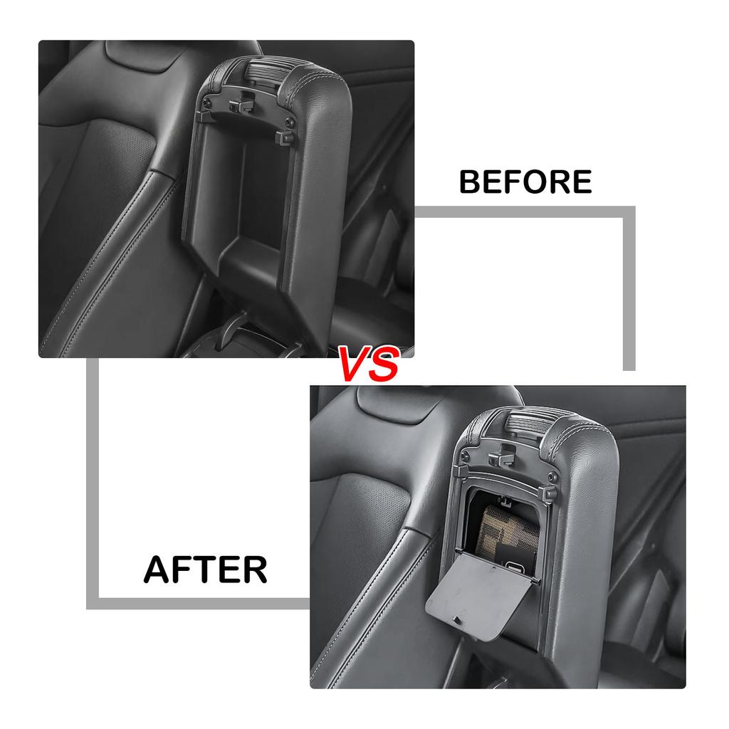 Armrest Hidden Box Tray for Kia Sportage 2023-2025 2026 NQ5 Center Console Secret Organizer Interior Storage Box Car Accessories