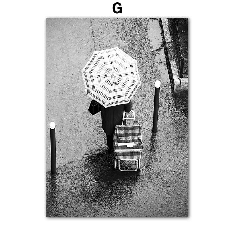 Современная картина на холсте с городским пейзажем Парижа, уличное искусство, черно-белые постеры с губами, принты, картины, декор для дома, гостиной