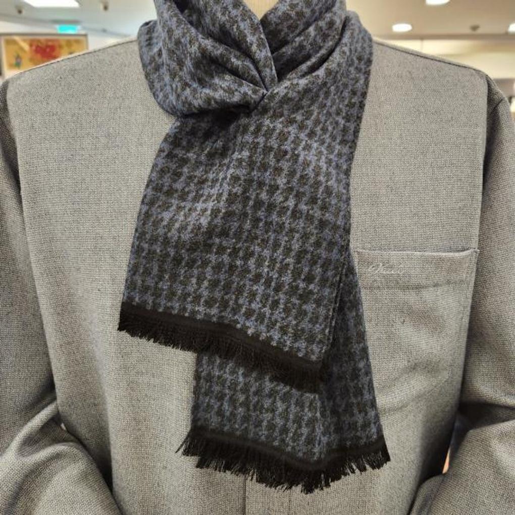 Bachi Men's Houndstooth Petite Muffler VM1L4BS109_Bupyeong Branch