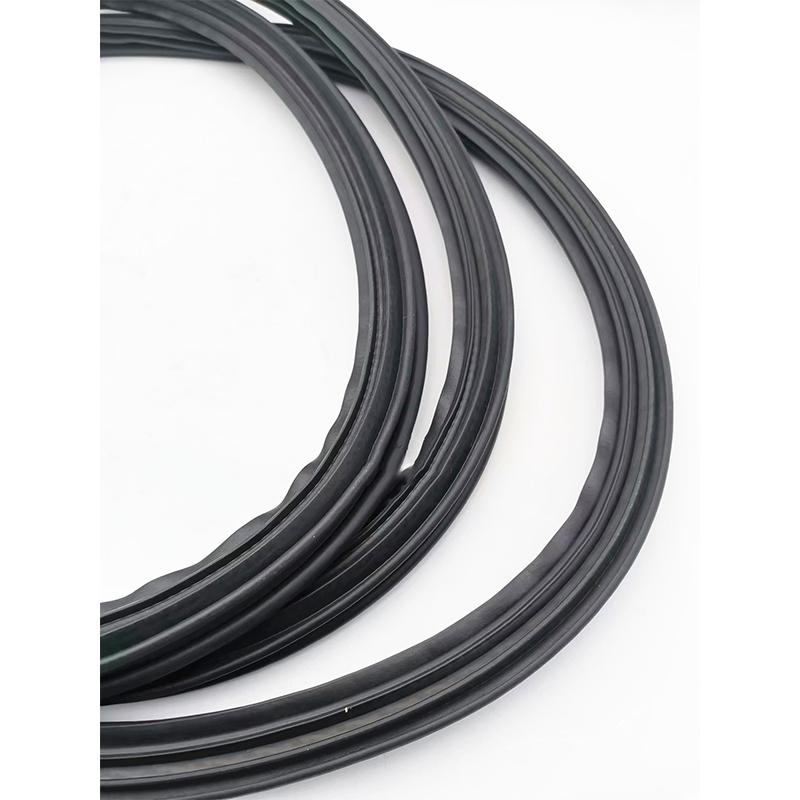 Car Rear Trunk Frame Rubber Seal Sealing Strip For Toyota Land Cruiser Prado FJ150 2010 2011 2012 2013 2014 2015 2016 2017
