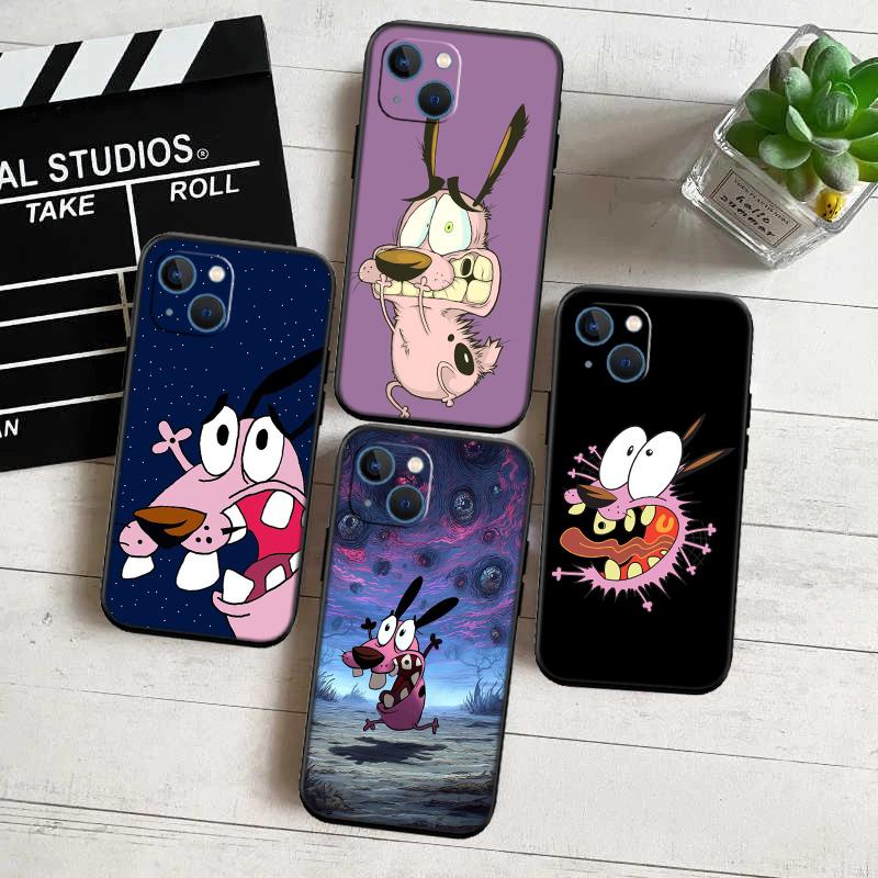 RP11 C-Courage C-Cowardly D-Dog Case for Samsung A11 A12 A13 A15 A52S A53 A55 A56 A70 A71 A72 A73 F06 F16 F56 S10 Plus S10e