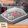 Foldable Mesh Food Cover for Dining Table Dust-Proof Insect-Proof Protector
