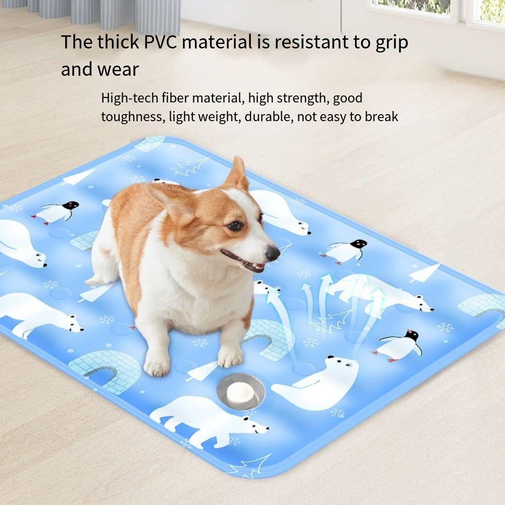 Cool Pet Cooling Mat Ice Gel Dog Cold Bed Mat Summer Blanket Pet Ice Cushion  For Small Big Dogs