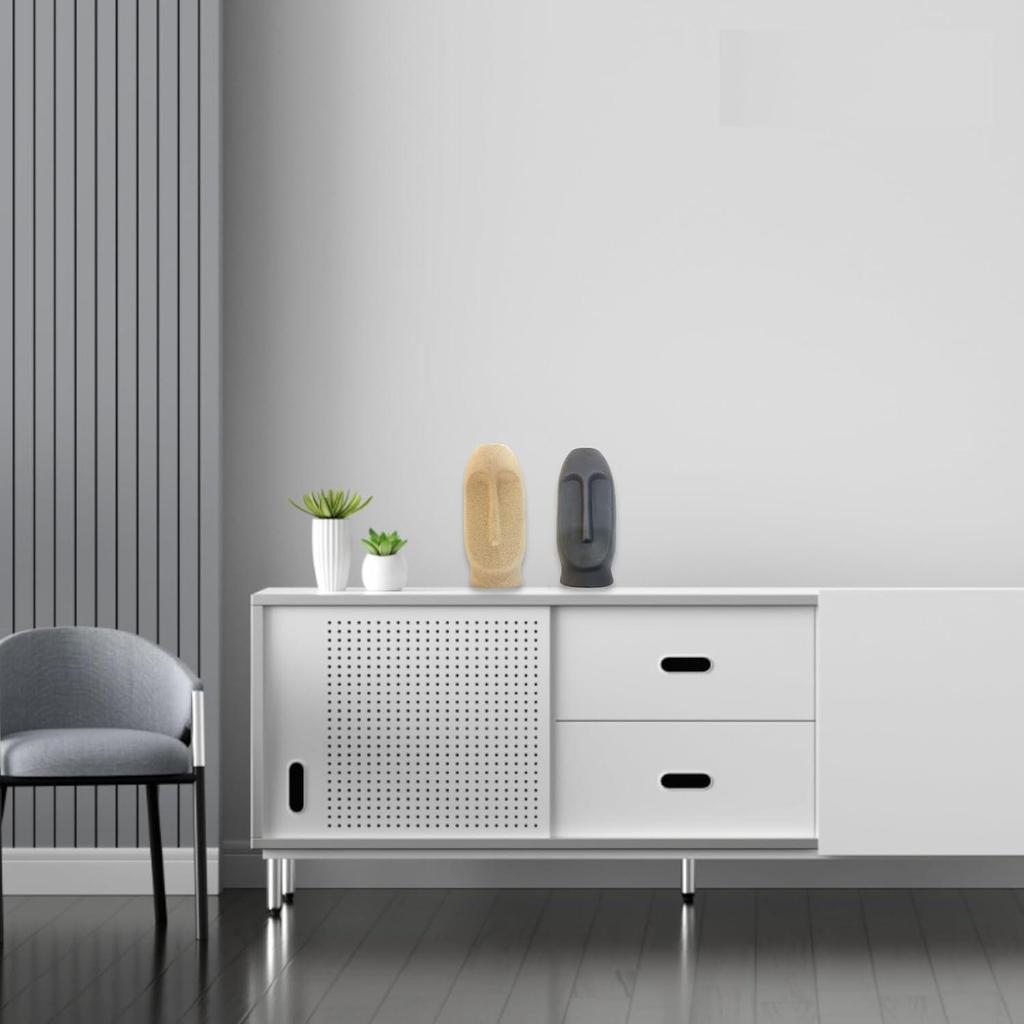 Современная декоративная керамическая ваза для лица для домашнего декора | Центральные элементы | Кухня | Офис или гостинаяКерамическая ваза для цветов