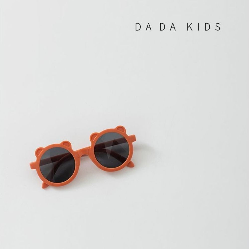 Bear Shape Children's Glasses Plastic Eyewear Accessories Light Weight Foldable Glasses Kids