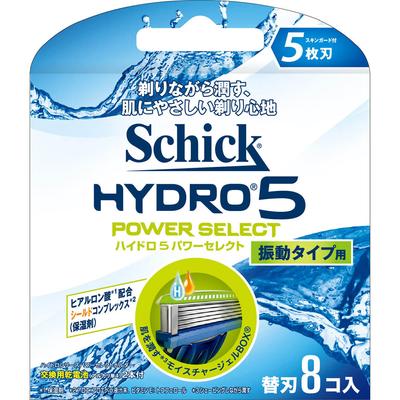 Sic japan Thick Hydro 5 Power Select, 8 сменных лезвий Мужские сменные лезвия Бритвы для мужчин Мужские сменные лезвия