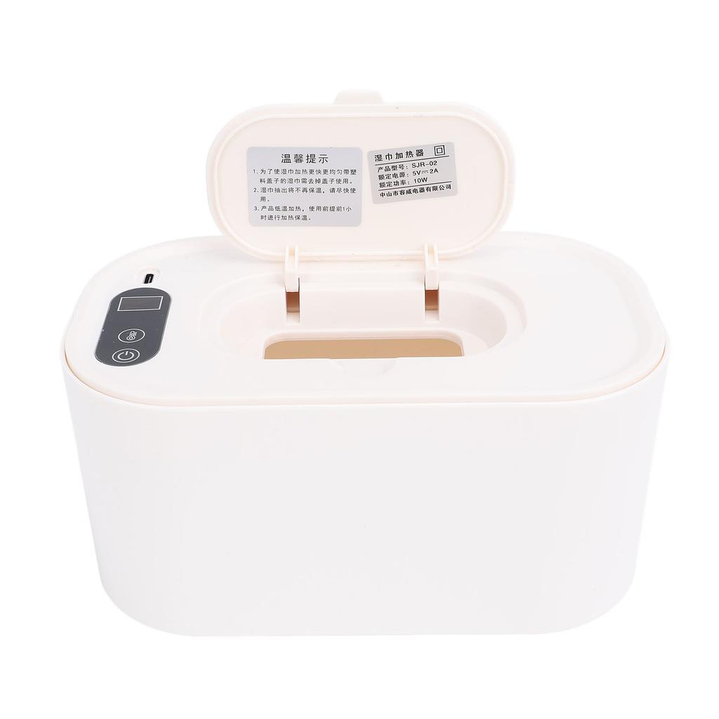 Подогреватель влажных салфеток Постоянная температура Портативный с питанием от USB Подогреватель влажных салфеток Диспенсер для дома автомобиля