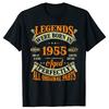 Vintage 1955 69 Years Old T Shirt Men Cotton T-Shirt Tshirt Camiseta Novelty Funny Street Cotton Men Top T-Shirts Design