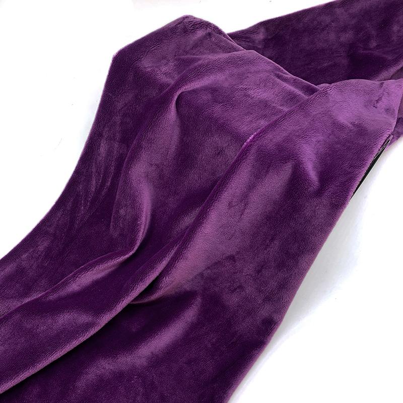 45x50 см удобная и мягкая ткань с ворсом 3 мм из полиэстера с кристаллами, супермягкая плюшевая ткань для шитья кукол