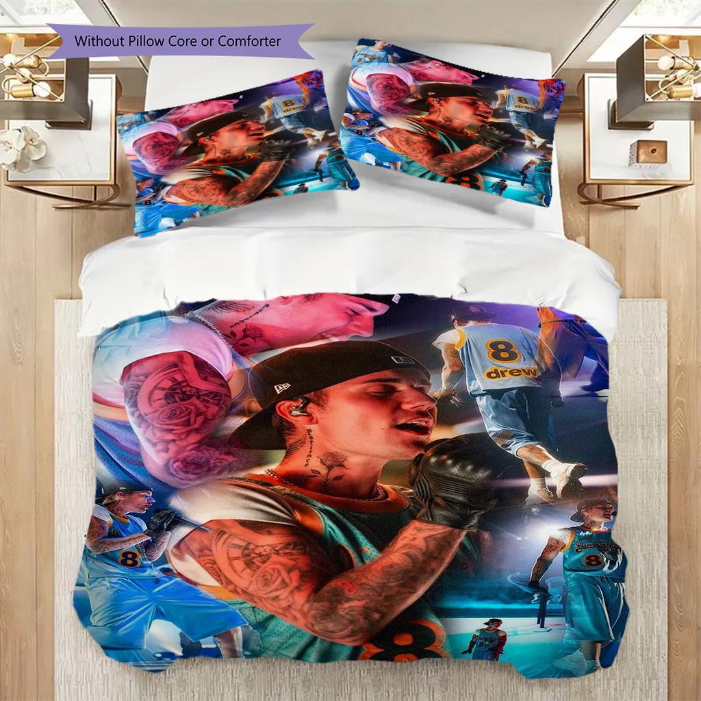 Rap Battle Streetwear Vs Basketball Bedding 1 Duvet Cover 2 Pillowcase Without Core Duvet Cover And Pillowcase Soft And Comfortable