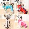 Winter Dog Jumpsuits For Small Medium Dogs Windproof Waterproof With D-ring Puppy Warm Clothes Pet Schnauzer Elasticity Jacket