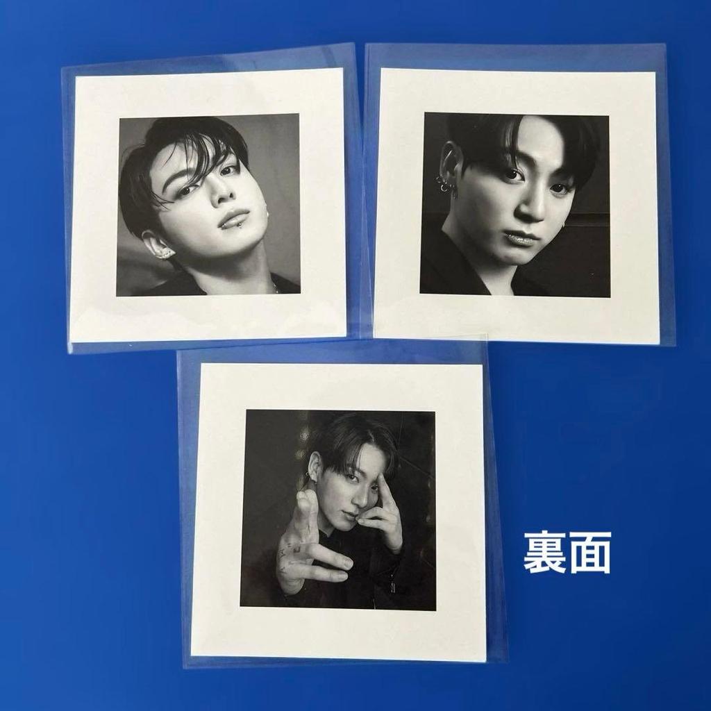 [Б/У] BTS Чонгук Двусторонний Квадратный Фотопленочный Закладка Стикер