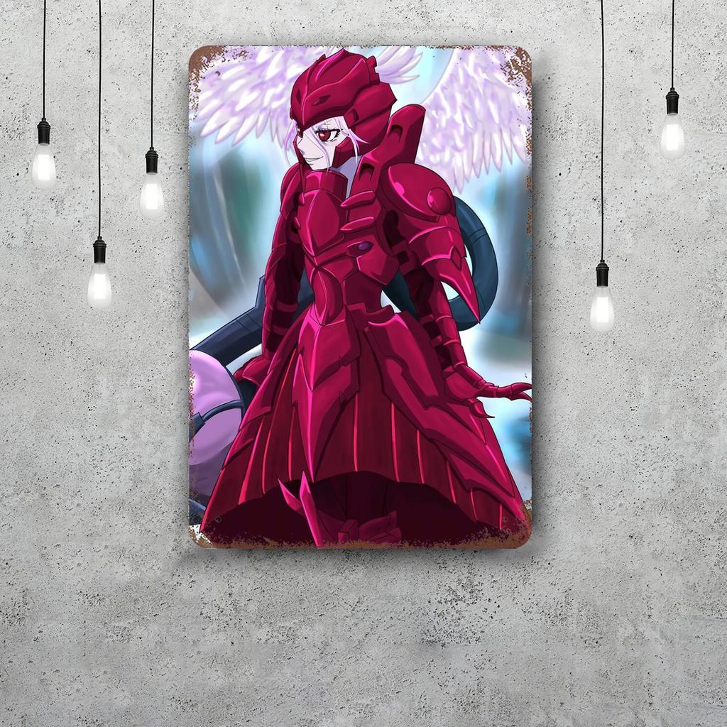 Shalltear bloodfallen Декор Винтажные Металлические Знаки Жестяные Знаки Постер Капитана Декор для Бара Паба Клуба Мужской Пещеры Настенный Декор