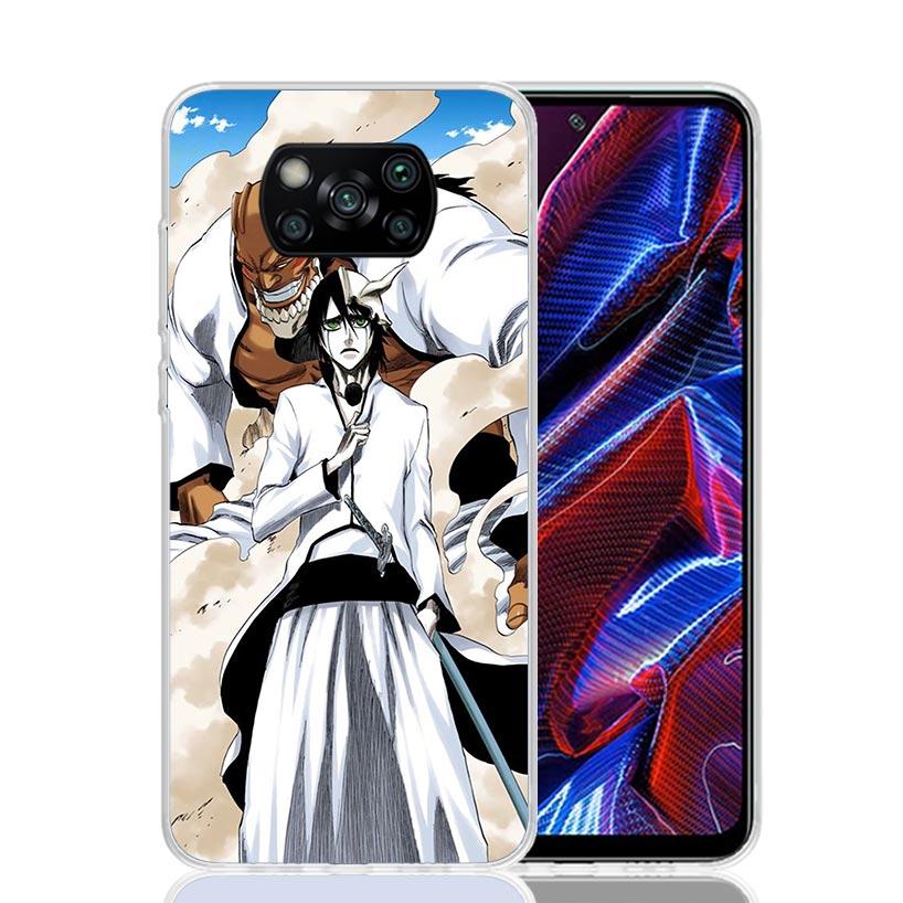 Bleach Aizen Sousuke Case Phone Cover for Xiaomi Redmi Note 10 9 9S 8 8T 7 5 Pro Mi 12T 11T 10T 9T 12 11 Lite A3 A2 Trend Fundas