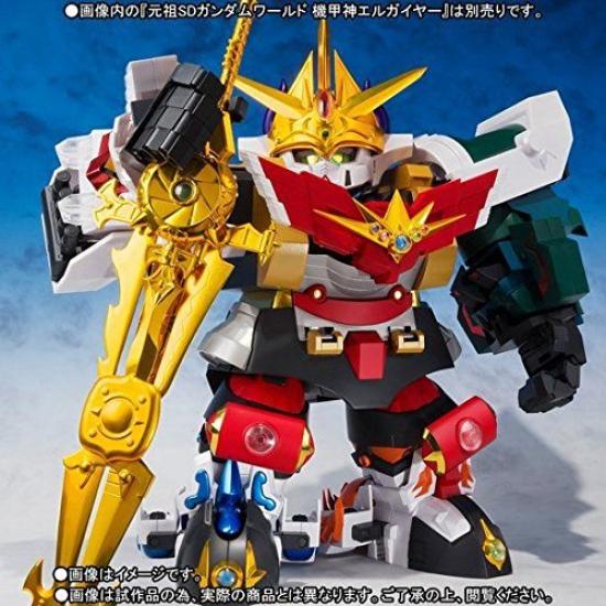 BANDAI SD Gundam World Armored Gods 5-Piece Set Model Toys Figures