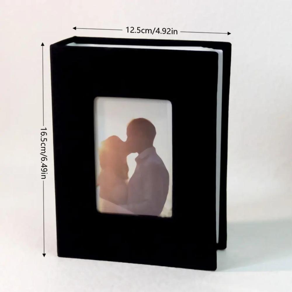 4x6 Photos Small Scrapbook Album Linen Cover Slip-in Picture Albums  Wedding Family Anniversary