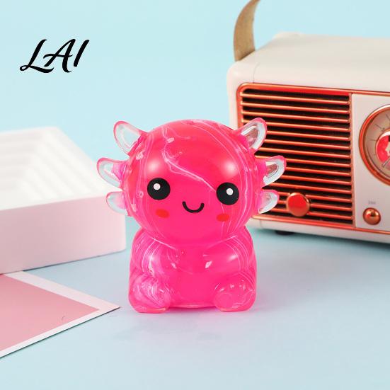 Soft Squeeze Ball Salamander Toy Slow Rising Cute Animal Fidget Portable Stress Relief Gadget Rebound Balls Home Office Sensory Gifts for Adults
