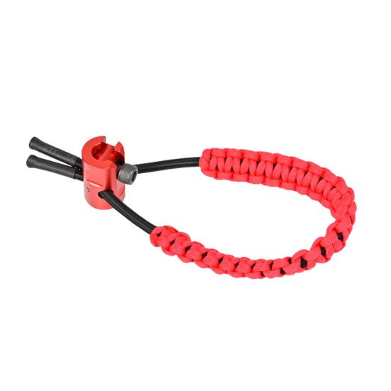 Ремень для стрельбы из лука, регулируемый, быстросъемный, нейлоновый, плетеный, ремешок на запястье, веревка для охоты на открытом воздухе