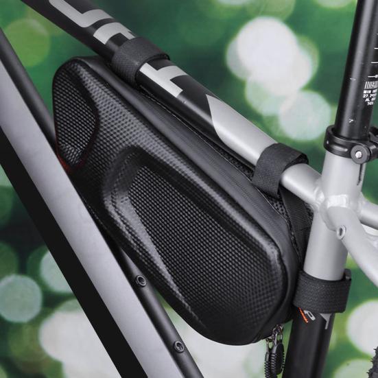 Сумка для верхней трубы велосипеда, треугольная, из ЭВА, с жестким корпусом, водонепроницаемая, легкая, для горного велосипеда, шоссейного, горного, передняя рама, сумка для хранения, аксессуары для велосипеда