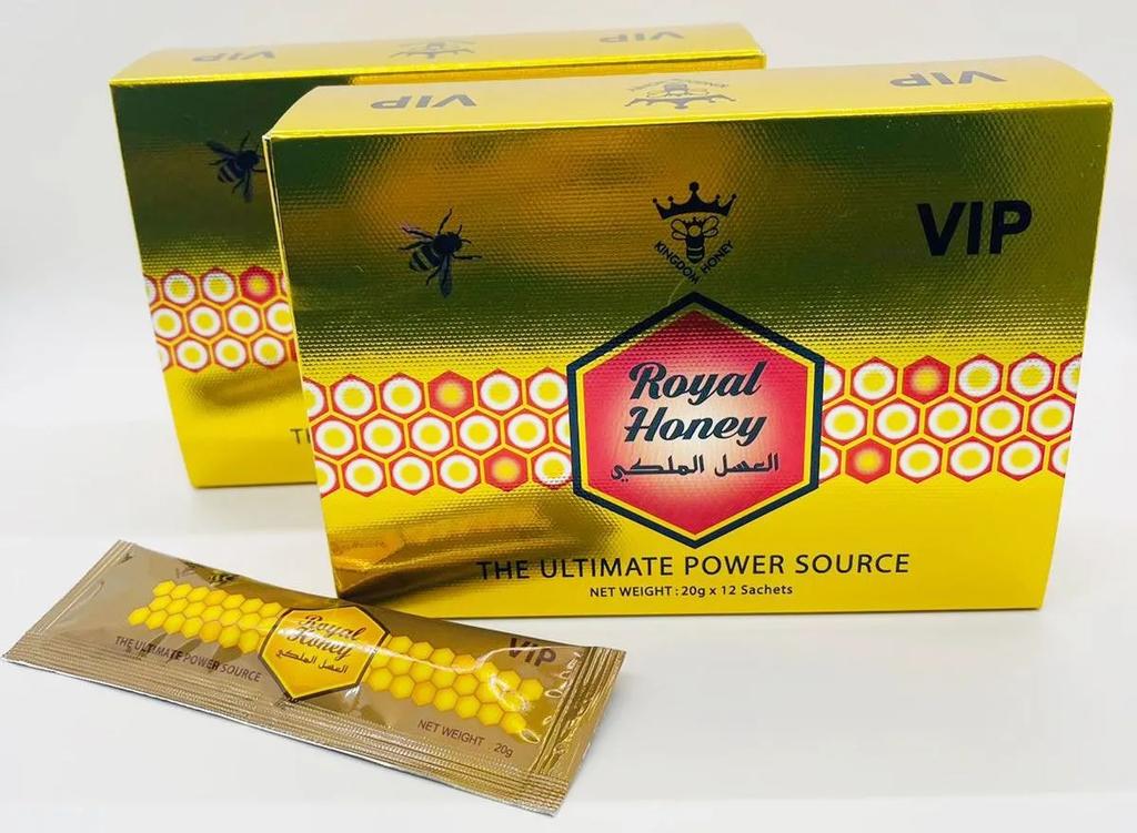 Vip Honey Herbal Mixture with Honey Paste (12 Pieces X 20 Gr)