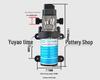 120W High-Temperature Resistant Self-Priming Water Pump - Household Electric Diaphragm Booster Pump