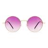Retro Small Round Sunglasses for Men Women Polarized Circle Sun Glasses UV385 Protection Shades for Beach Vacation