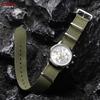 Premium Ribbed Nylon Watch Strap 18mm 19mm 20mm 22mm for Omega Military Casual Watchband for Seiko Army Sport Replacement Band