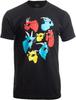 Cool Goats with Sunglasses Graphic Print T-shirt