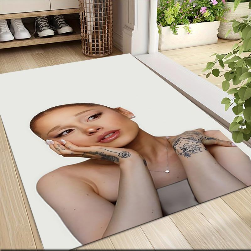 Modern Minimalist Portrait Carpet Rug Soft Washable Antislip Home Living Room Sofa Mats Personalized Christmas Rug