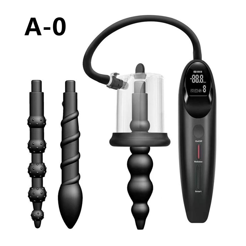 Smart Rosebud Анус Расширитель Автоматическая Анальная Пробка Насос Анальные Бусины Вакуумная Присоска Массажер Простаты SM Анальная Секс-Игрушка Вибрирующая Анальная Пробка