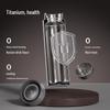 FUGUANG Pure Titanium Tea Infuser Thermos Cup