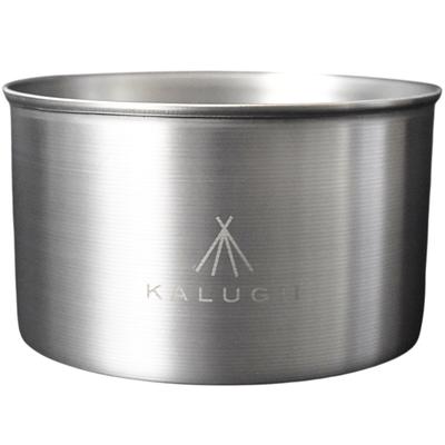 Титановая кружка KALUGII 400 мл Штабелируемая Исследовательский вывод Сделано в UL Легкая - - Кемпинг, Япония, На открытом воздухе, Поход, Кружка, (Безручечный (400Н))