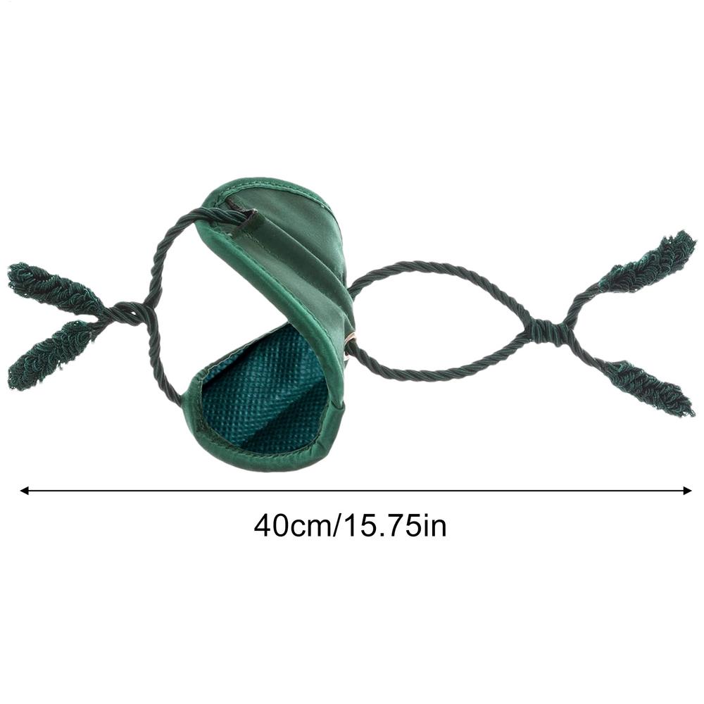 Garland Ties Reusable Padded Protective Hanger Holiday Garland Ties for Indoor Home Fireplace Mantle Railing Stairs Light