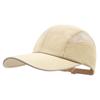 Croogo Mesh Perfect for and and Men's Cap, Running, Tennis, Golf, Summer, Quick-Drying, Thin, Ultra-Lightweight (G-DCP2403-Beige)