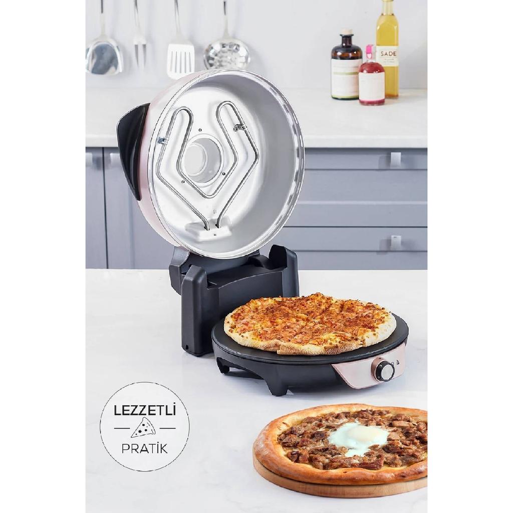 Машина Gastro 10 в 1 для пиццы и лахмакуна Biodiamond Rosegold, новинка