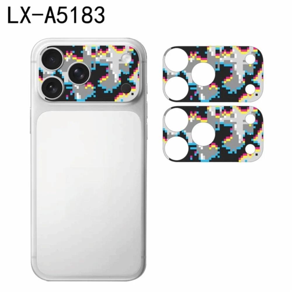 4 шт. Защитная пленка для задней камеры iPhone 17 Pro Max 17Pro, полноэкранная, защищающая объектив, противоударная, матовая, с текстурой