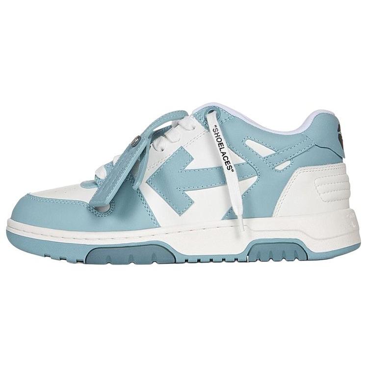 (WMNS) Off-White Out Of Office Low-Top Sneaker 'Teal White' Women's OWIA259S23LEA0014901