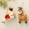 Декоративная фигурка оленя на Пасху с праздничным дизайном для Рождественского подарка и украшения дома