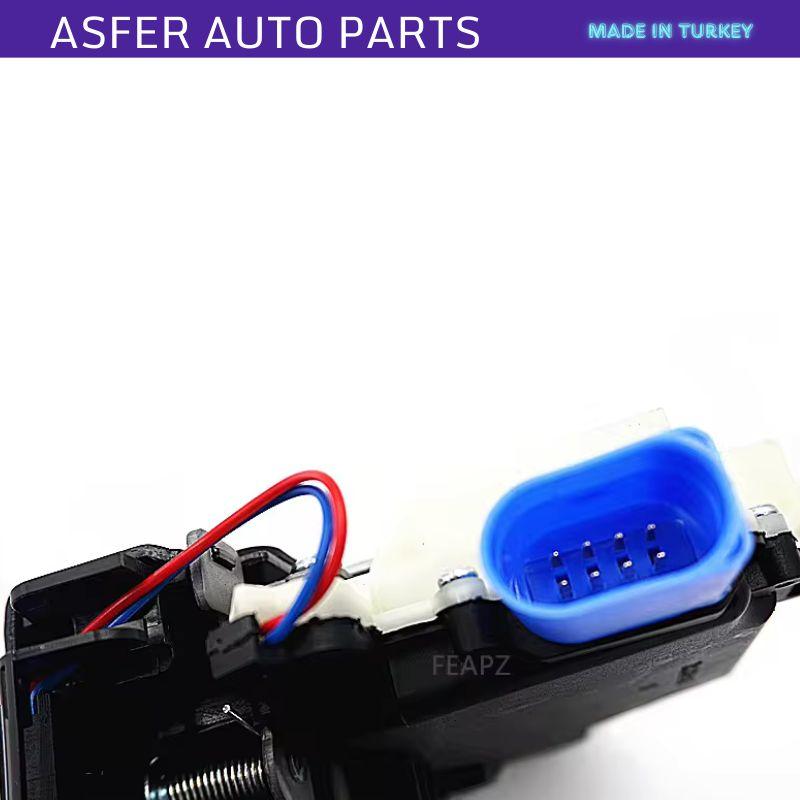 Механизм замка двери передний левый для Skoda Fabia Mk3 2007-2014 Roomstar 2006-2010 OEM 5J1837015