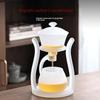 Frosted Glass Teapot Magnetic Drip Pot Heat-resistant Glass Teapot With Base Puerh Kettle Make Automatic Tea Cup