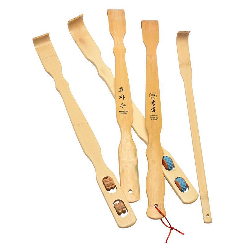 Handcrafted Bamboo Back Scratcher - Perfect for Independent Use and Elder Care.