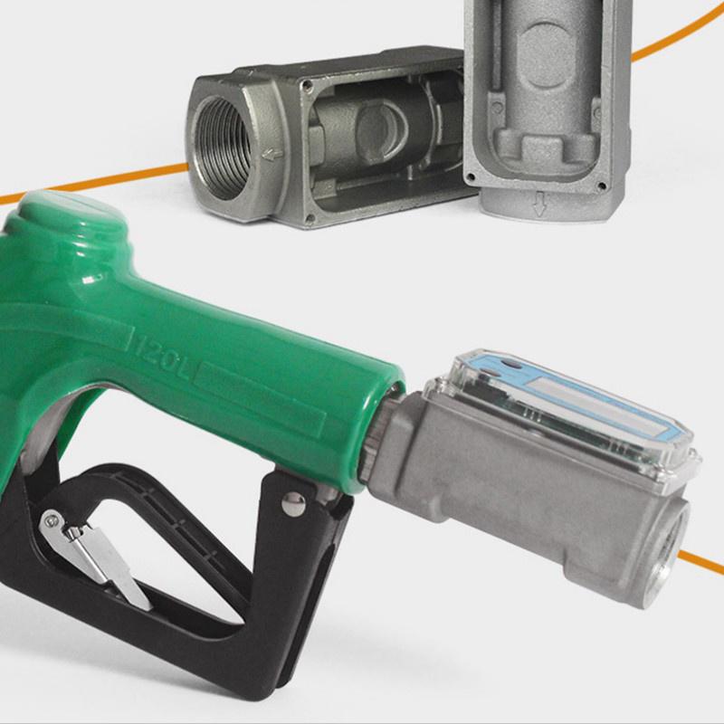 1 дюйм/1,5 дюймов турбинный расходомер воды с цифровым ЖК-дисплеем дизельный бензиновый расходомер резьбовой расходомер топлива