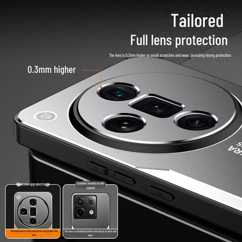 Матовый защитный чехол для объектива из алюминиевого сплава для мобильных телефонов Oppo Find X7, Find X6 Pro и Find X5