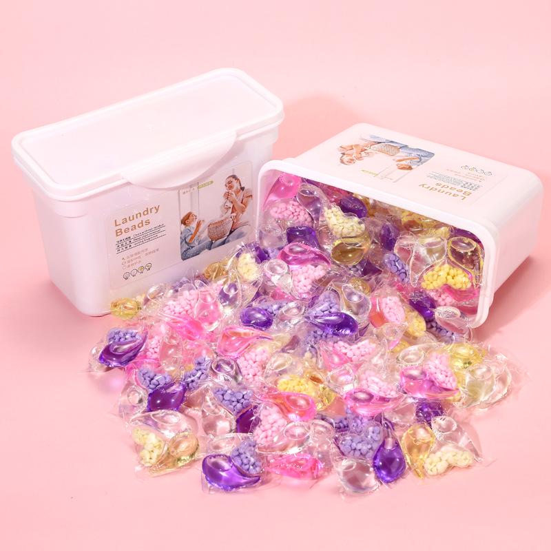 Трехкамерные капсулы для стирки «пять в одном»: Стойкий аромат, удаление пятен, смягчающие концентрированные капсулы для стирки