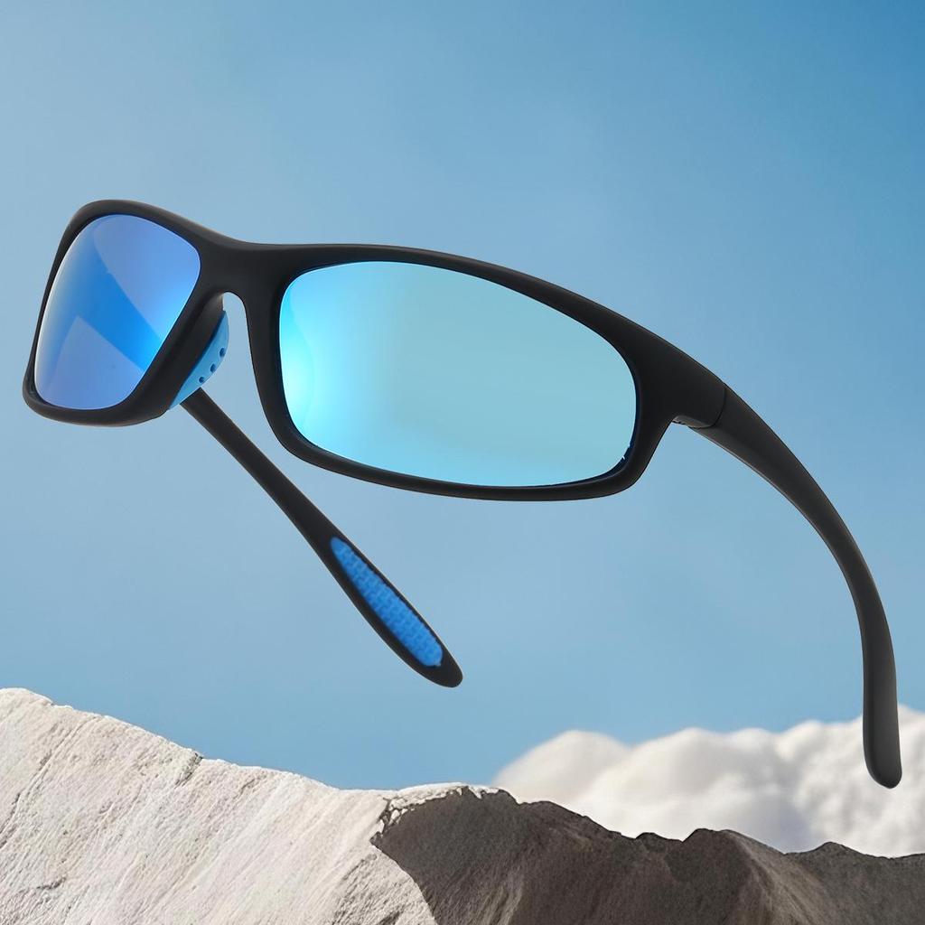 185 Поляризованные спортивные солнцезащитные очки ночного видения - Мужские очки для велоспорта на открытом воздухе